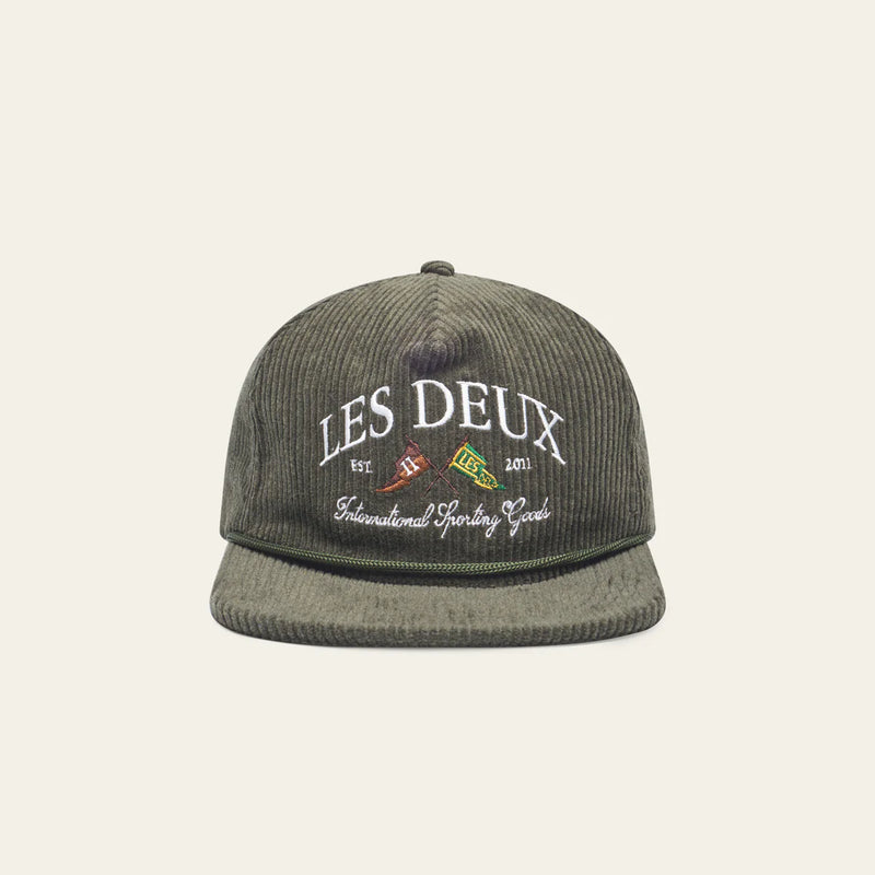 Les deux Ivy League Corduroy Cap