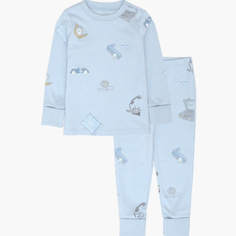 Livly kidsroom natsæt 2 dele - blue