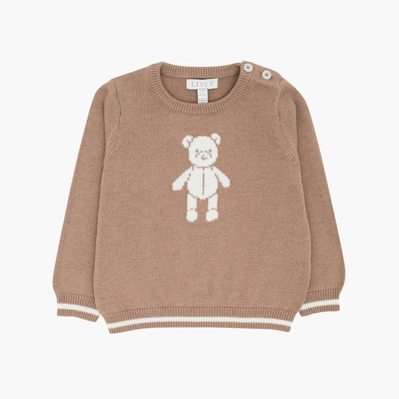 Livly teddy tay strik - brown