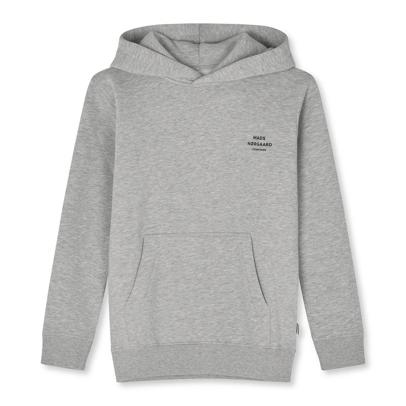 Mads nørgaard hudini sweatshirt - grey melange