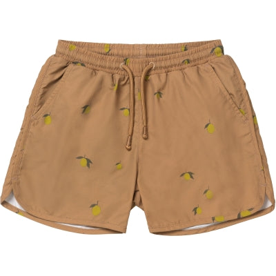 Konges Sløjd Asnou badeshorts - lemon brown
