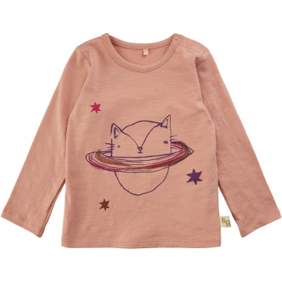 Soft Gallery SGBella Spacecat Baby L/Æ Bluse - DUSTY CORAL