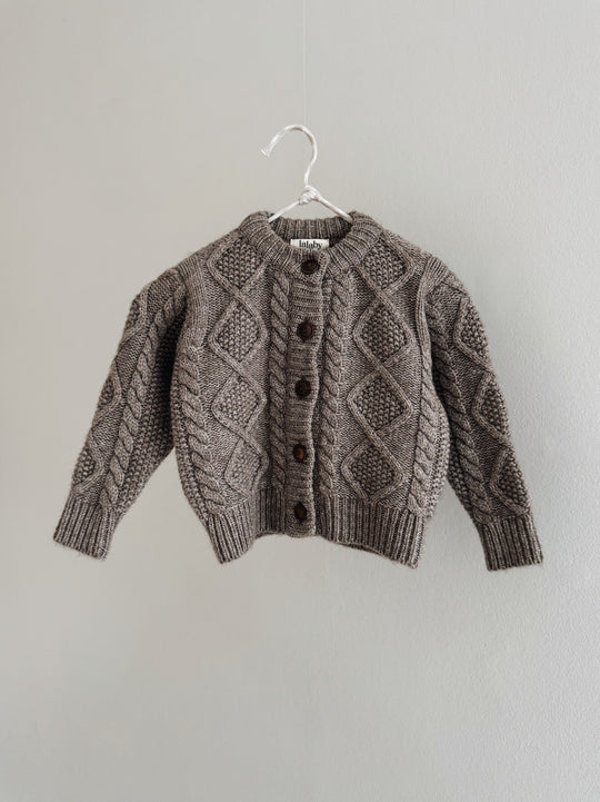 Lalaby Coby cardigan millet (baby)