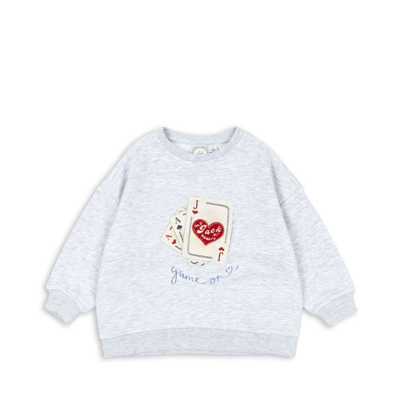 RHW X KS Jack sweatshirt - light grey melange