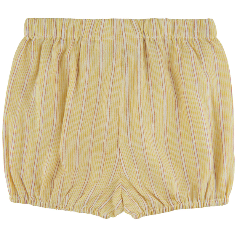 Soft Gallery SGBpip stripe frill bloomers - Amber Yellow
