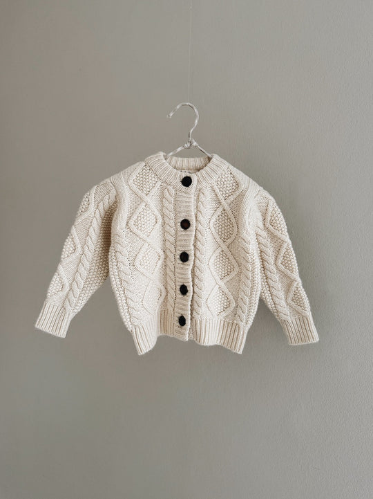 Lalaby Coby cardigan natural (baby)