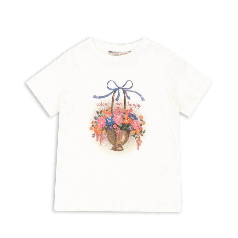 Konges sløjd Era tshirt - off white/basket