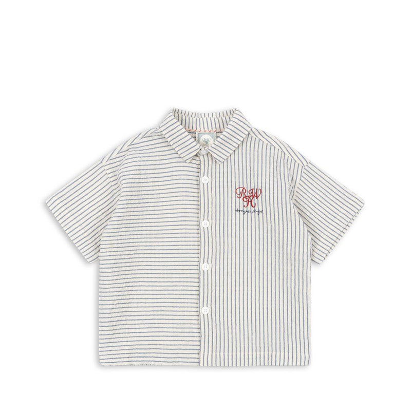 RHW X KS Duo skjorte - stripe bluie