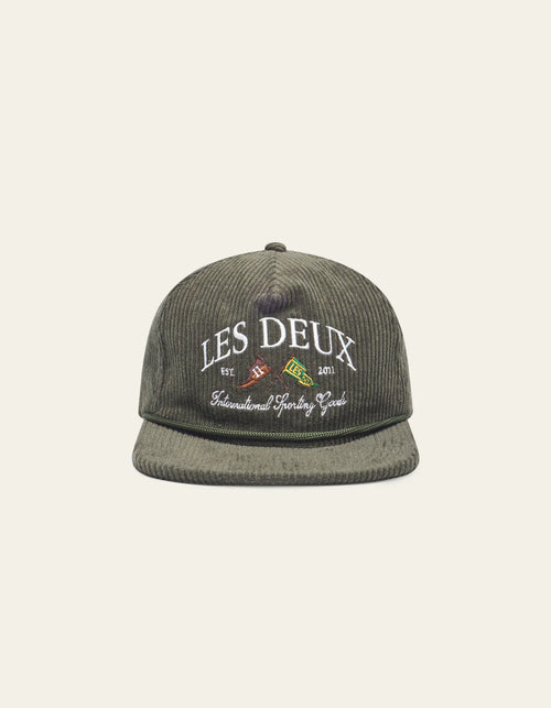 Les deux Ivy League Corduroy Cap