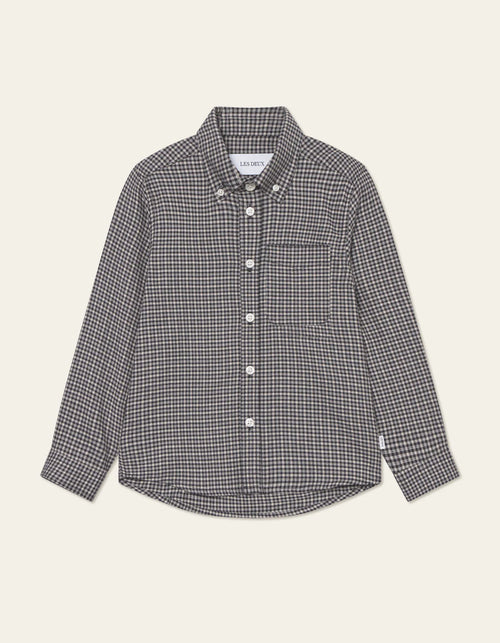 Les deux Konrad Check Flannel Shirt KIDS