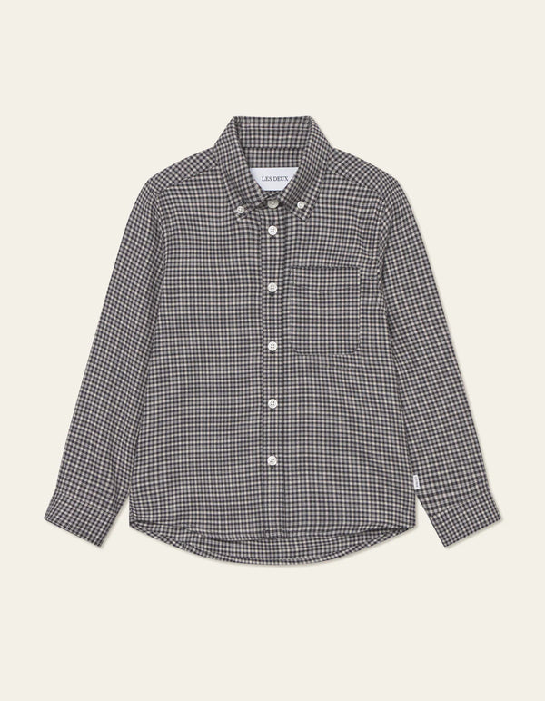 Les deux Konrad Check Flannel Shirt KIDS