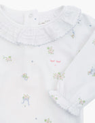 Livly Roser og sløjfe Body - white