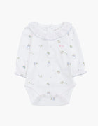 Livly Roser og sløjfe Body - white