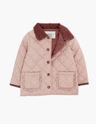 Livly Leah Quilted jakke - light mauve