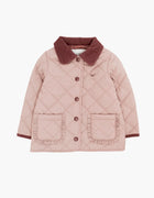 Livly Leah Quilted jakke - light mauve