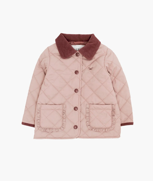 Livly Leah Quilted jakke - light mauve