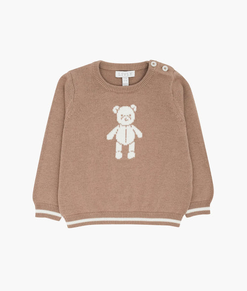Livly teddy tay strik - brown