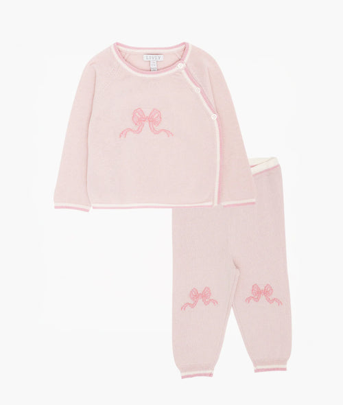 Livly Bow envelop sæt - pink