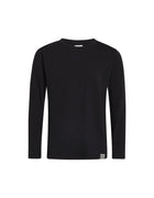 Mads Nørgaard Organic Thorlino L/S Tee FAV - Black