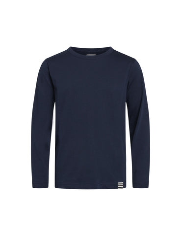 Mads Nørgaard Thorlino L/S Tee - Navy