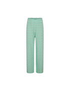 Mads Nørgaard 5x5 stripe papina pants - stripe/Cabbage