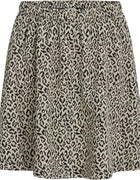 Mads Nørgaard Jaquard Lurex Skylino Skirt - Black Leo