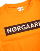 Mads Nørgaard Printed Tee Thorlino Tee - Bright Marigod