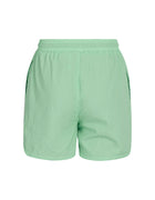 Mads Nørgaard Crinckle soft Shayna shorts - Cabbage