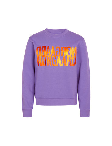 Mads Nørgaard Sweat Talinka Sweatshirt - Paisley Purple