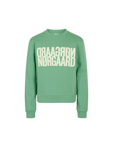 Mads Nørgaard Sweat Talinka Sweatshirt - Creme de Menthe