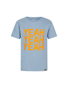 Mads Nørgaard Yeah Yeah Yeah Thorlino Tee - Faded Denim