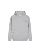 Mads Nørgaard Hudini Zip Sweatshirt - Grey Melange