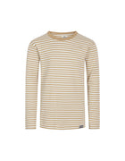 Mads Nørgaard Duo Rib Tobino Tee LS - Kelp/Vanilla Ice