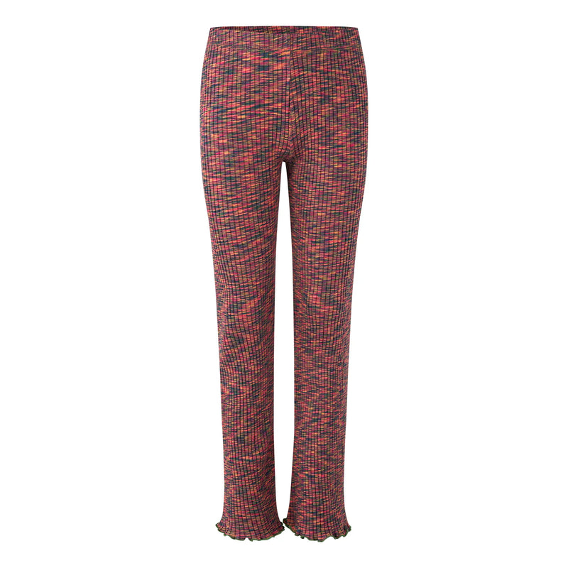 Mads Nørgaard 8x3 Mouline Lala Leggins - Rose red melange