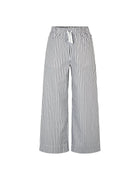 Mads Nørgaard Popla pipa pants - Castlerock/Optical white