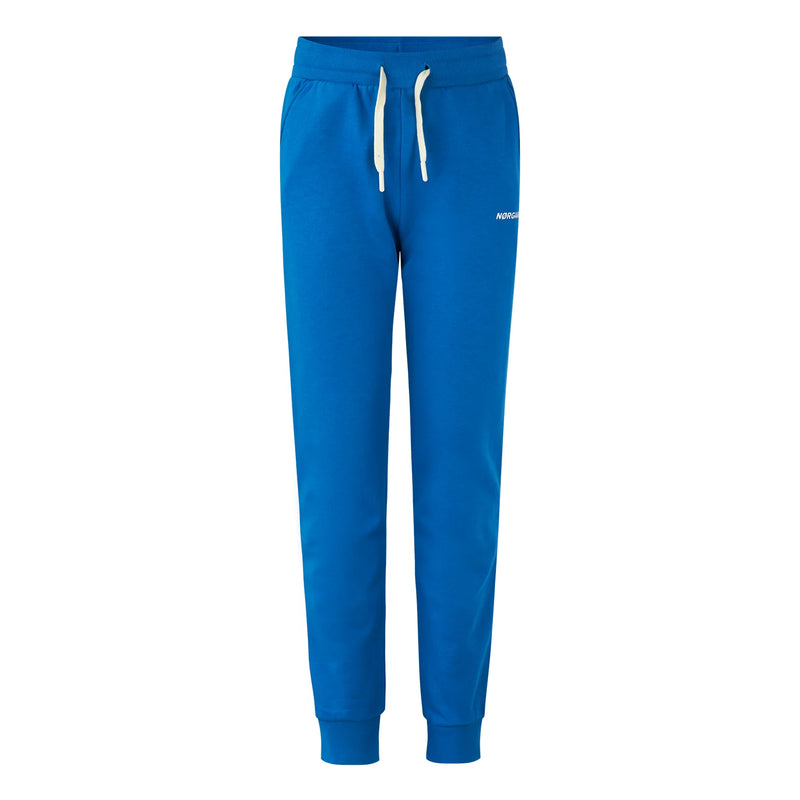 Mads Nørgaard Organic Sweat Poro pants - Snorkel Blue