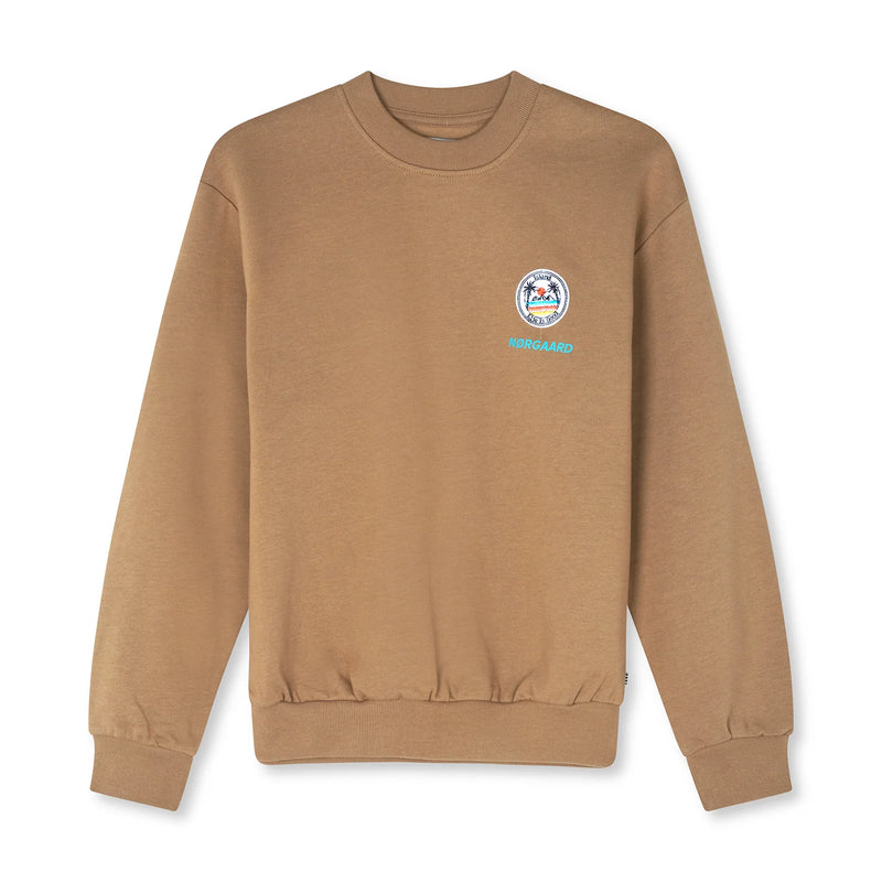 Mads Nørgaard Badge sonar sweatshirt - Tigers's eye