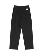 Mads Nørgaard canvas cargoni pants - black