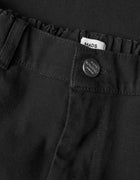 Mads Nørgaard canvas cargoni pants - black