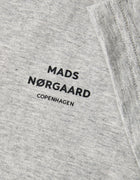 Mads Nørgaard Thorlino tee - light grey melange