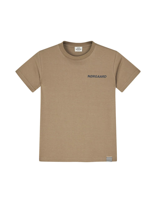 Mads Nørgaard Thorlino tee - lead gray