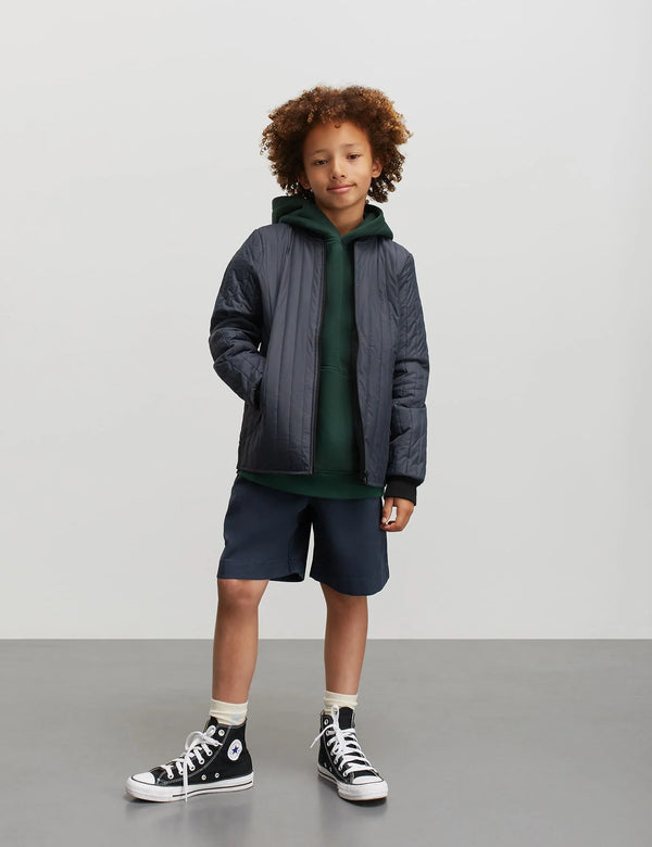 Mads Nørgaard light twill seano shorts - parisian night