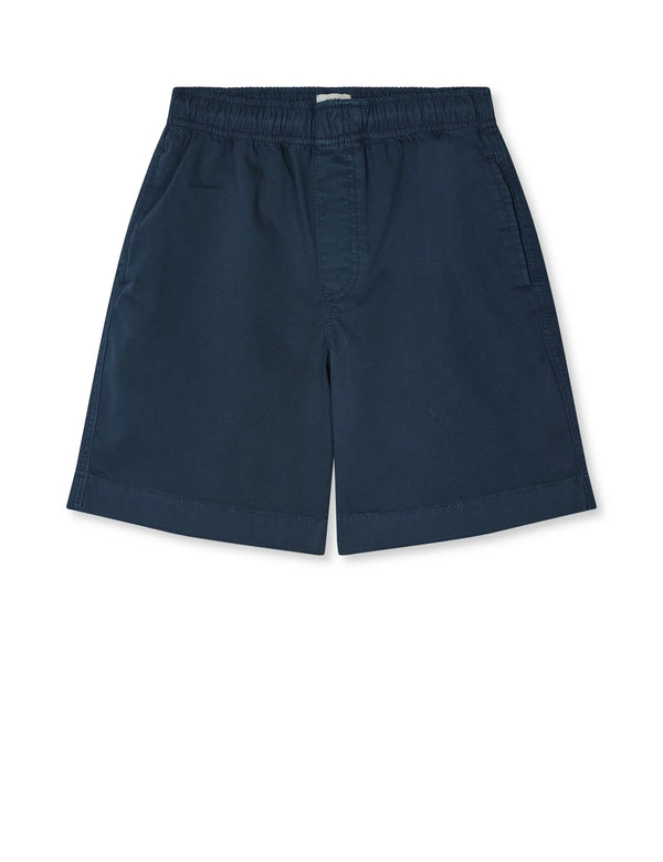 Mads Nørgaard light twill seano shorts - parisian night