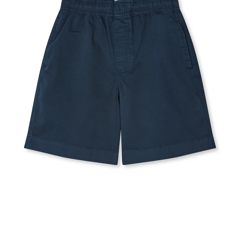 Mads Nørgaard light twill seano shorts - parisian night