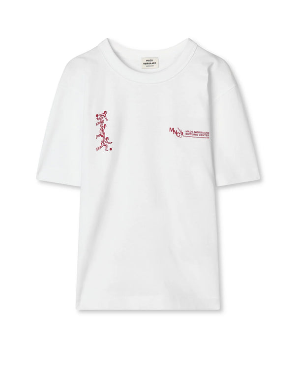 Mads nørgaard dry theo tee - white