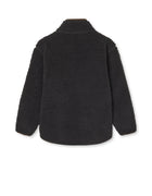Mads Nørgaard teddy fleece jakke - jet black