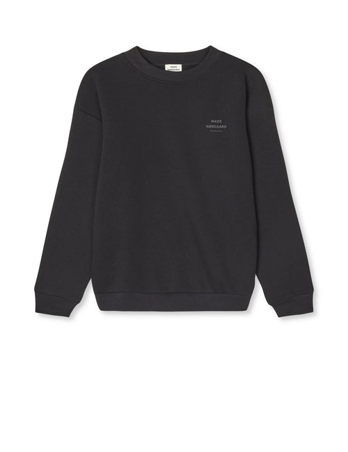 Mads Nørgaard Sonar sweatshirt - jet black
