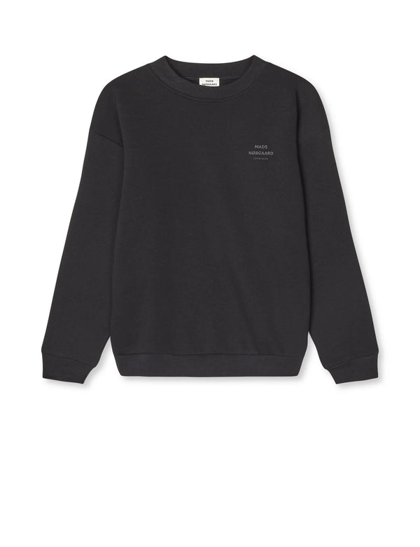 Mads Nørgaard Sonar sweatshirt - jet black