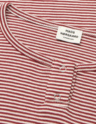Mads Nørgaard Langærmet bluse - Winery/vanilla