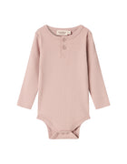 Marmar Body LS, Bodystocking - Faded Rose